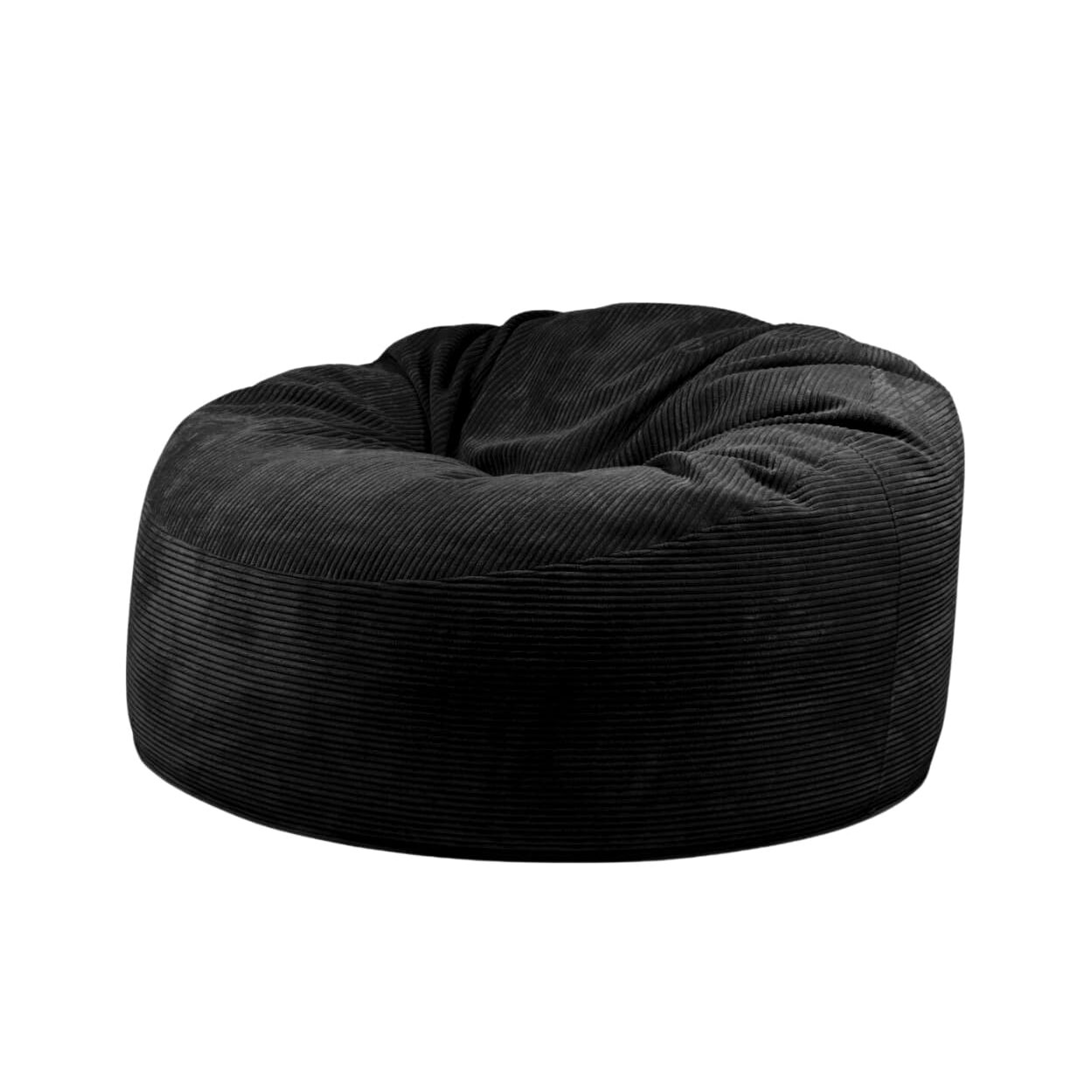 DELUXE -ACANALADOS - NEGRO NOIR-LARGE-1